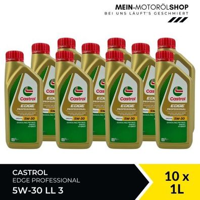 Castrol Edge Professional Longlife 3 5W-30 10x1 Liter