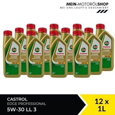 Castrol Edge Professional Longlife 3 5W-30 12x1 Liter