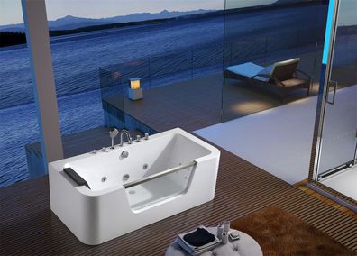 Badewanne Luxus Relax Wannen Komplett 170X80Cm Badewannen Bad Wanne