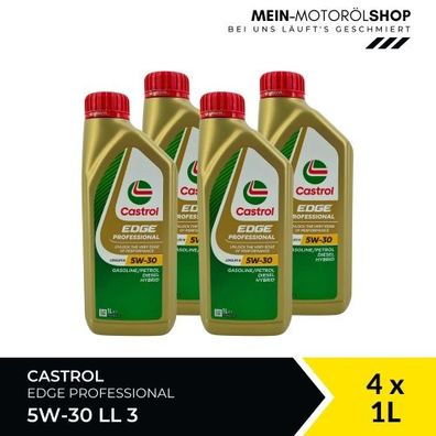 Castrol Edge Professional Longlife 3 5W-30 4x1 Liter