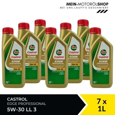 Castrol Edge Professional Longlife 3 5W-30 7x1 Liter
