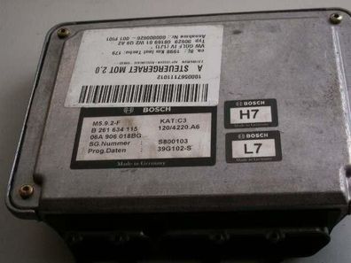 Steuergerät Motor 2,0 VW Golf IV (Typ:1J1/1J5) 1998