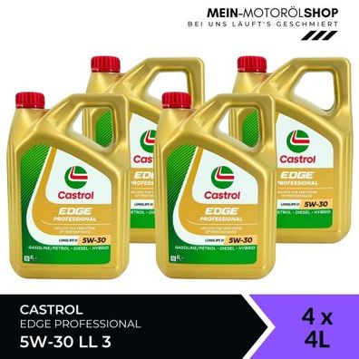 Castrol Edge Professional Longlife 3 5W-30 4x4 Liter