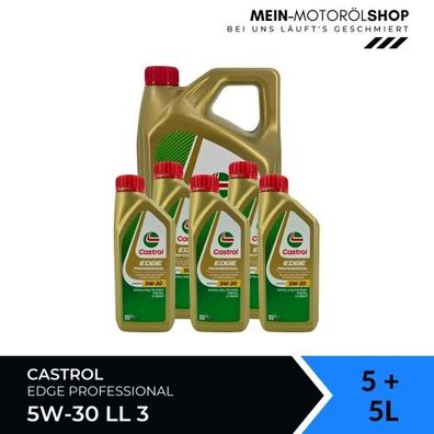 Castrol Edge Professional Longlife 3 5W-30 5 + 5 Liter