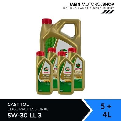 Castrol Edge Professional Longlife 3 5W-30 5 + 4 Liter