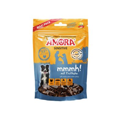 AMORA Dog Snack Sensitive mmmh! mit Truthahn 14 x 350g (28,55€/kg)