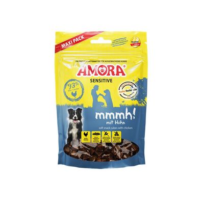 AMORA Dog Snack Sensitive mmmh! mit Huhn 14 x 350g (28,55€/kg)