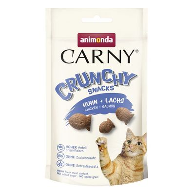 Animonda Snack Carny Crunchy Huhn & Lachs 20 x 50g (39,90€/kg)