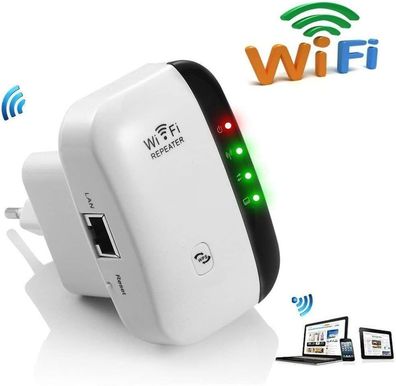 WLAN-Verstärker - Range Extender - 300 Mbit/s - WPS