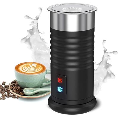 Milchaufschäumer elektrisch - 400W Edelstahl - 200 ml - Praktisch für Kaffee und Mil