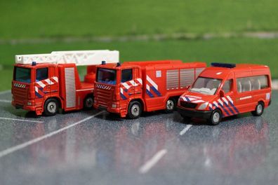 SIKU 1818003 NL Feuerwehr-Set Niederlande