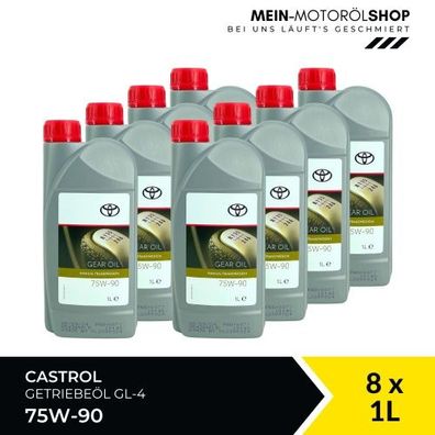 Toyota Gear Oil Manual Transmission 75W-90 8x1 Liter