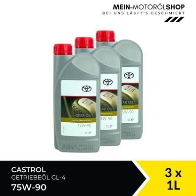 Toyota Gear Oil Manual Transmission 75W-90 3x1 Liter