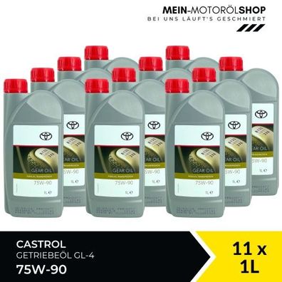 Toyota Gear Oil Manual Transmission 75W-90 11x1 Liter