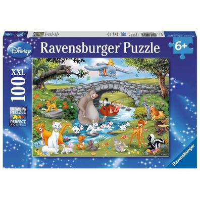 Ravensburger Kinderpuzzle - 10947 Die Familie der Animal Friends - 100 Teile