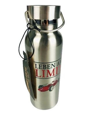 Thermoflasche Edelstahl Leben am Limit ca. 500ml