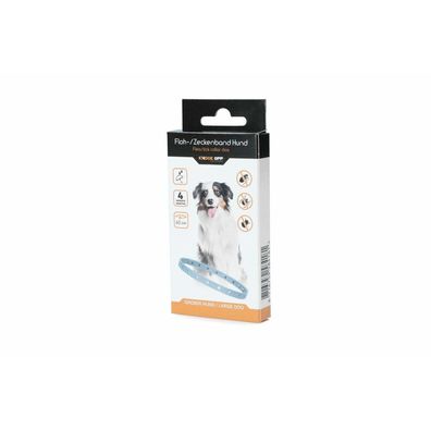 Knock Pest Floh-/Zeckenhalsband 60 cm Hund DE + ENG