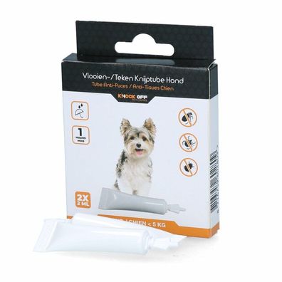 Knock Pest Floh-Zeckentube Hund &lt;5 kg NL+FR