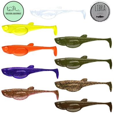 Libra Lures Embrion SHAD 50mm Fischaroma Forelle Barsch Zander Hecht alle Farben