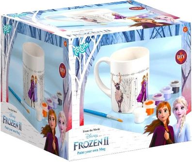 Disney Frozen Tasse, paint your own Mug Größe ca. 12,5 x 12,5 x 10cm