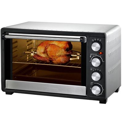 30 Liter Backofen mit Umluft und Drehspieß - A-Ware/B-Ware: A-Ware