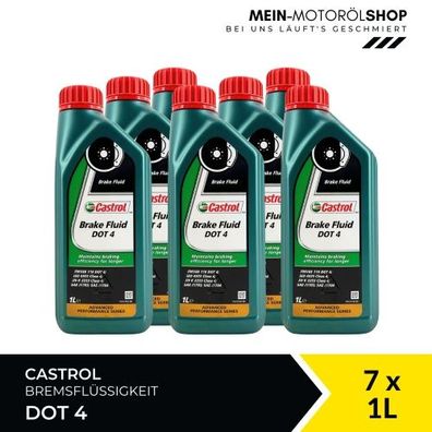 Castrol Brake Fluid DOT 4 7x1 Liter