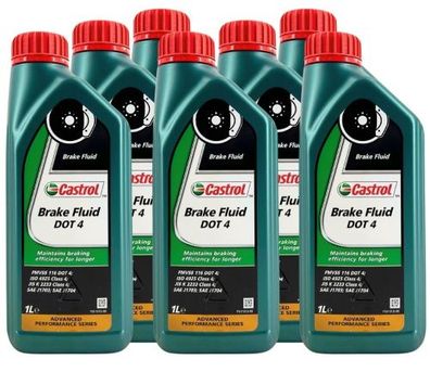 Castrol Brake Fluid DOT 4 7x1 Liter