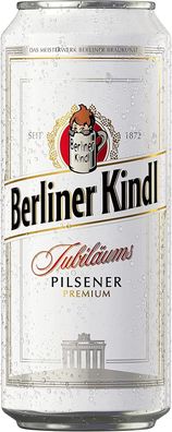 Berliner Kindl Jubiläums Pilsener 24 x 0,5l mit 5,1 % Vol