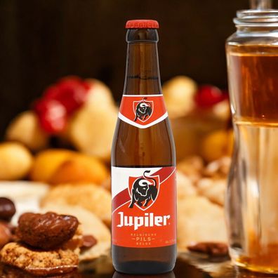 Jupiler 24 x 0,25l- Das milde Pils aus Belgien mit 5,2% Vol