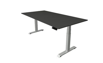 Kerkmann Schreibtisch Sitz-Stehtisch Move 4 silber 200x100x64-129cm elektr. höhenv