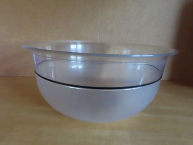 Schüssel OHNE Deckel Tafelperle schwarzer Streifen 3500ml Tupperware 2217A-1