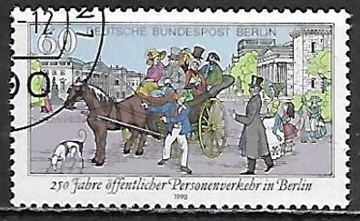 Berlin gestempelt Michel-Nummer 861
