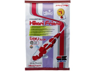 Hikari Friend Koifutter Large 10kg Ø 8 - 9 mm Japanisches Koifutter Koiteich