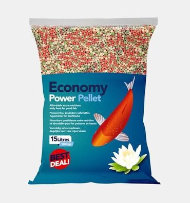 Colombo Economy Power Pellets 15 Liter Futter Teichfutter Koifutter