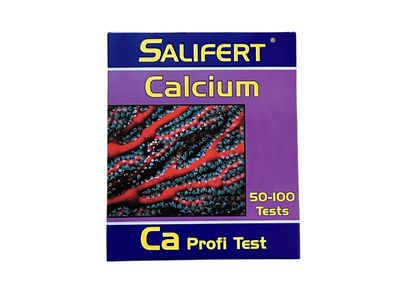 Salifert Profi Test Calcium Ca bis zu 100 Tests für Süß und Meerwasser Aquarien