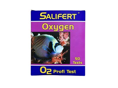 Salifert Profi Test Oxygen (O2) bis zu 50 Tests für Süß und Meerwasser Aquarien