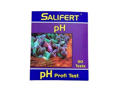 Salifert Profi Test PH-Wert bis zu 50 Tests für Süß und Meerwasser Aquarien