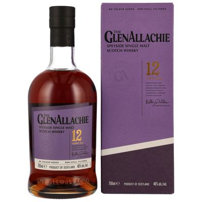 GlenAllachie Whisky 12 Jahre / 46% 0,7 ltr. Speyside Single Malt Whisky/Gepa