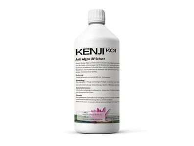 KENJI KOI Anti Algen UV Schutz 1000 ml für 8000 Liter verhindert Algenwachstum