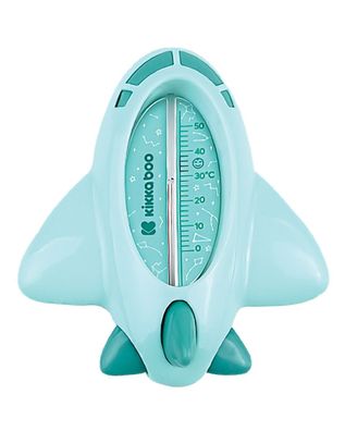 Kikkaboo Wasserthermometer Flugzeug, Badethermometer für ein sicheres Baden