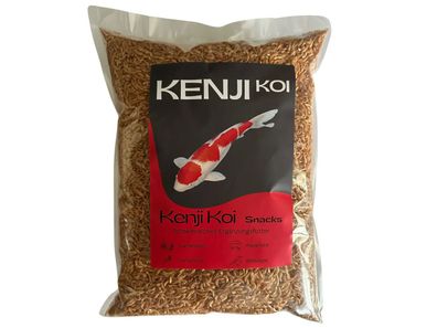 KENJI KOI Snack Bachflohkrebse 5 und 10 Liter- Koifutter Koiteich Teich Koi