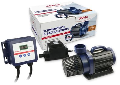 Osaga OHE 12-Volt Variomatix mit Controller Pumpe Schwimmteichpumpe Teich