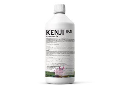 KENJI KOI Grünwasser Ex 1 und 5 Liter gegen Schwebealgen im Koiteich Gartenteich