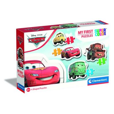 Clementoni Mein erstes Puzzle Autos 4in1 (3,6,9,12 Teile)