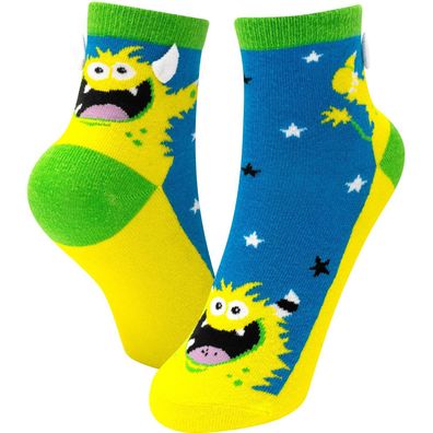 Sheepworld Gruss & Co Kindersocken 30-35 Motiv "Monster" Neuware