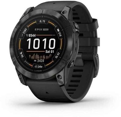 Garmin epix Pro (Gen 2) Standard Edition GPS Watch - Schwarz/Schiefergrau, 51mm