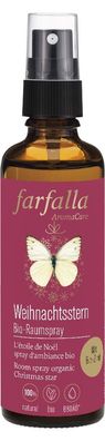 Farfalla Raumspray Weihnachtsstern vegan 75ml