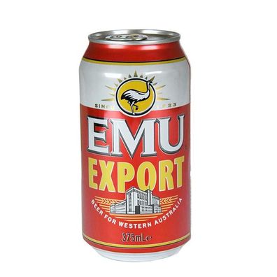 Emu Export Lager Can 4.2 % vol. 375 ml