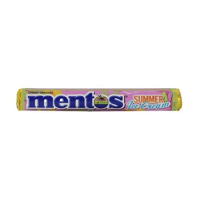 mentos Summer Ice Cream Fruit Chews 38 g