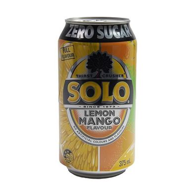 SOLO Lemon Mango Zero Sugar - Import 375 ml